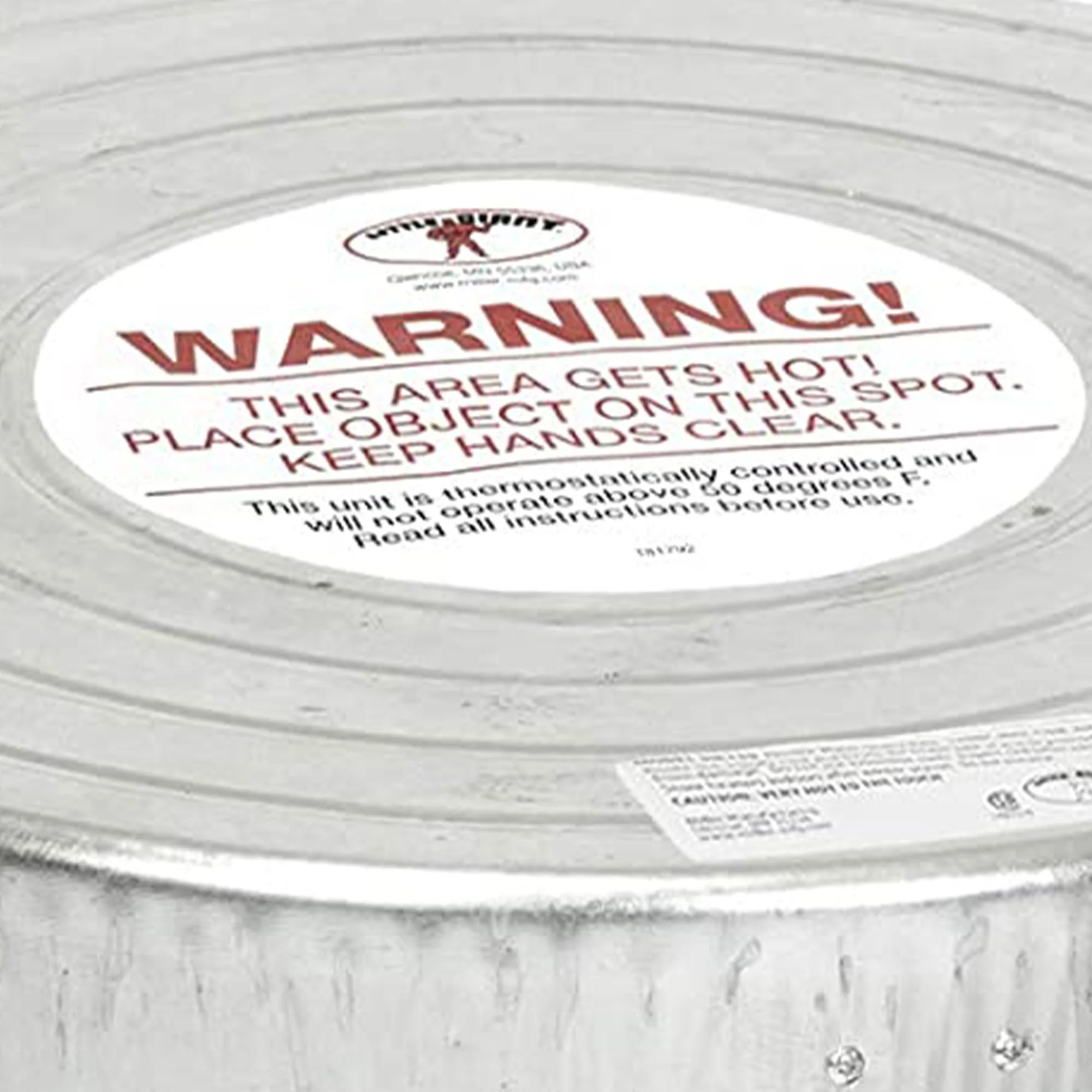 Little Giant 110 Watt Electric Galvanized Steel Water Heater Base for Barns - Image 4